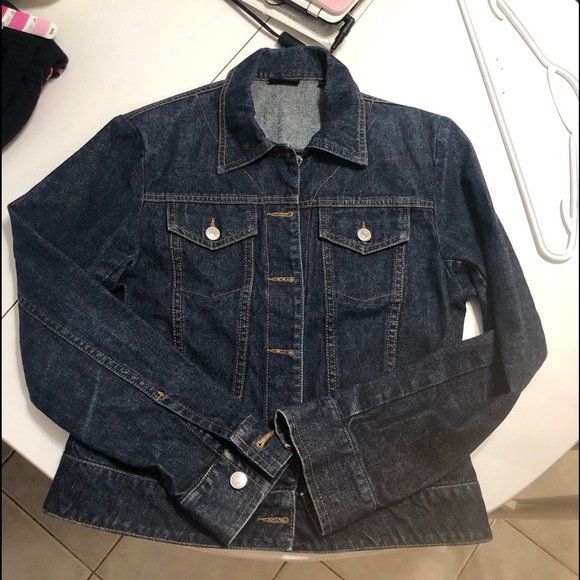 Aritzia Jackets & Blazers - Talula ladies size medium dark denim jean jacket like new !